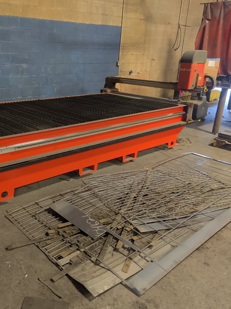 SwiftCut 5x10 CNC plasma cutting table